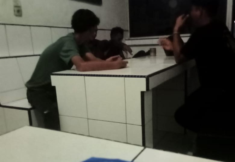 kantor unit Lalulintas Polsek Medan Tembung, tempat pelaku diperiksa dan ditahan.(Istimewa).