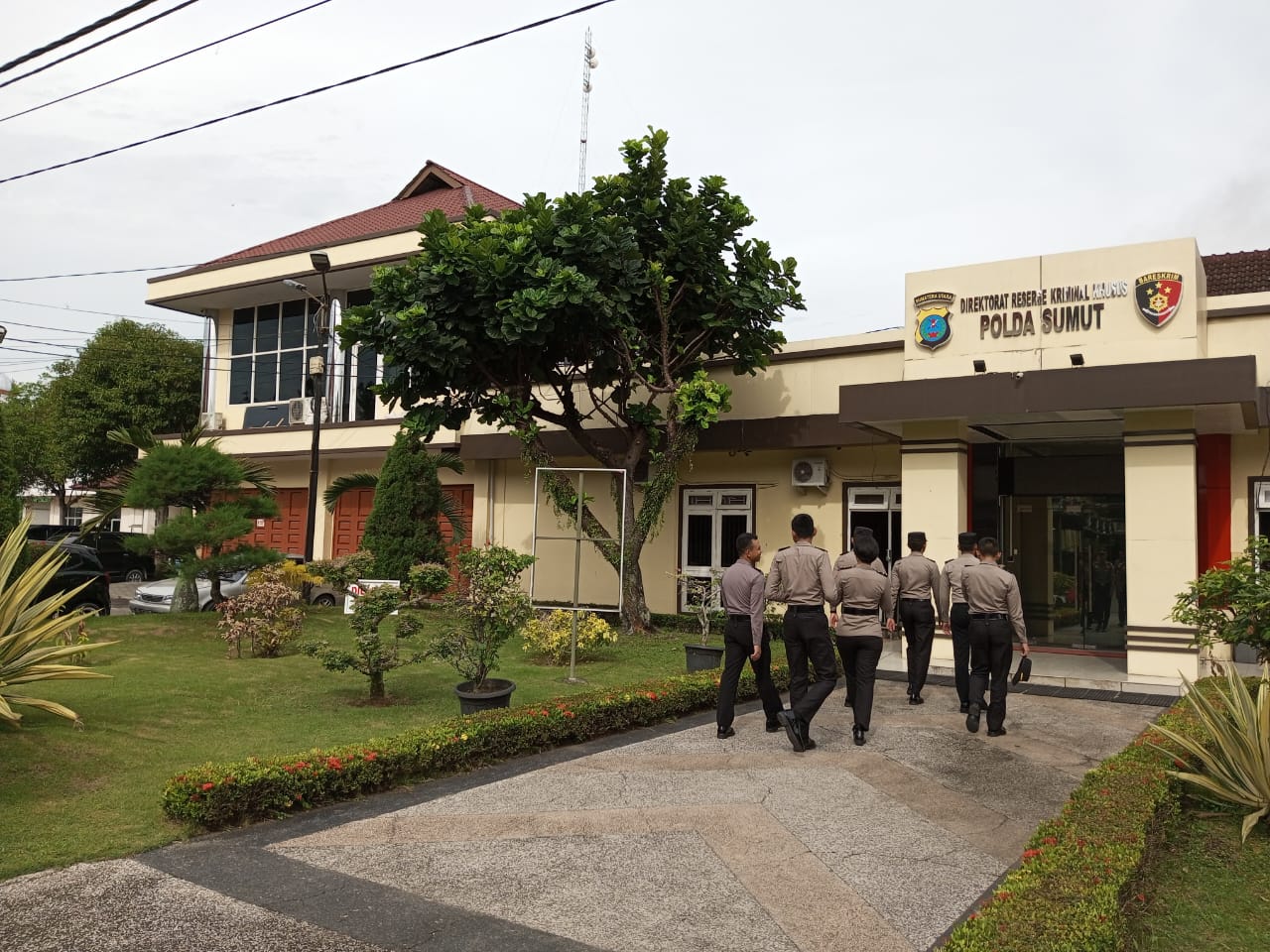 Kantor Direktorat Reserse Kriminal Khusus Polda Sumut.(Istimewa).