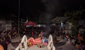 Tampilan Memukau Jaranan Wahyu Turonggo Anggoro Warnai Gebyar Seni & Pesta Rakyat di Lebak Arum Surabaya (@Olivia Shahara Ardana)