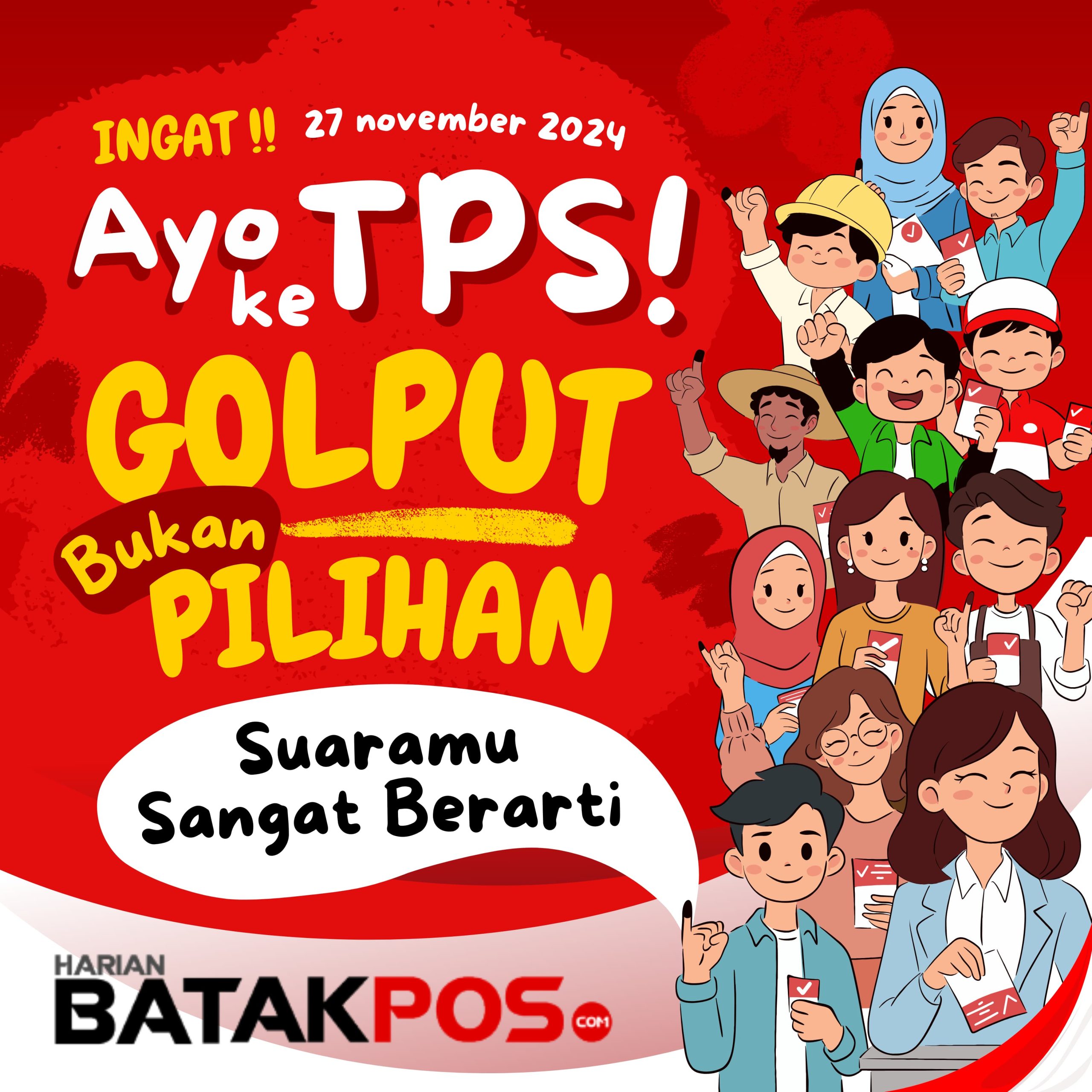 Pilkada Serentak 2024 Digelar Hari Ini, Warga Diimbau Datang ke TPS