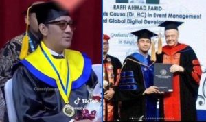 Parodi Gelar Honoris Causa Raffi Ahmad, Andre Taulany Jadi Sorotan