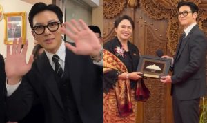 Potret Ji Chang Wook kunjungan diplomatik di KBRI Seoul dan menerima penghargaan “Friends of Indonesia”, BP/IDNT.