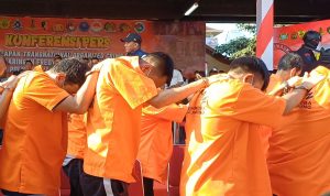 Penangkapan Geng Motor di Tanjung Morawa Deli Serdang, Sumatera Utara