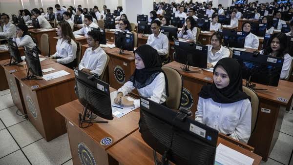 Pelaksanaan Ujian SKD CPNS 2024, BP/DTK.