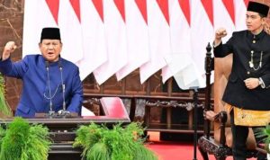 Presiden Prabowo Subianto dan Wapres Gibran Rakabuming Raka, BP/KB.