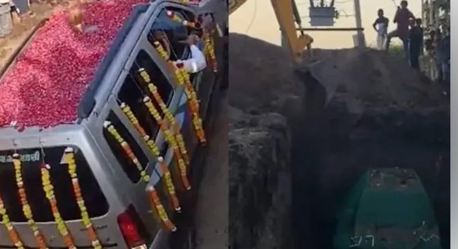 Mobil Kesayangan Dimakamkan dengan Meriah, Keluarga Polera Habiskan Rp71 Juta (KOMPAS.TV)