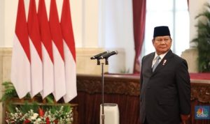 Presiden Prabowo Subianto, BP/CNBC.