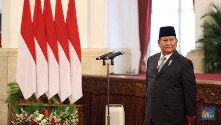 Presiden Prabowo Subianto, BP/CNBC.