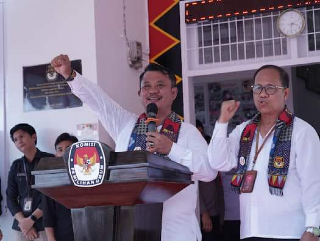 Sowa’a Laoli-Martinus Lase Optimis Menang di Pilwalkot Gunungsitoli 2024