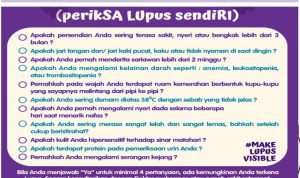 Lima Manfaat Deteksi Dini Lupus untuk Kualitas Hidup Pasien