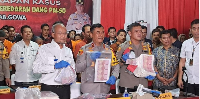 Sindikat Uang Palsu di UIN Makassar: Mesin dari China, Operasi 14 Tahun