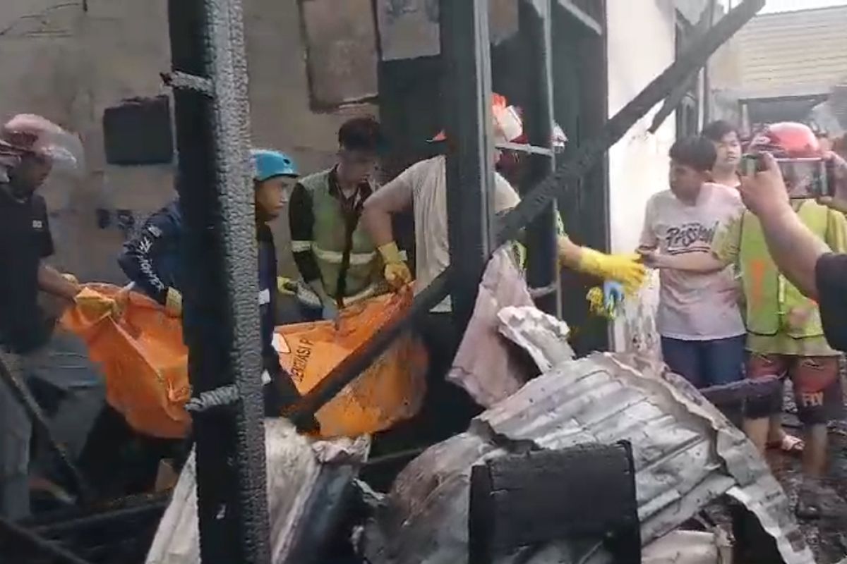 Tragedi Kebakaran di Palangka Raya, Dua Orang Tewas, Penyebab Diduga Korsleting Listrik