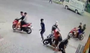 Aksi pembegalan oleh kelompok remaja di Jalan Panglima Denai, Kota Medan