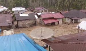 Banjir Bandang Rusak 81 Rumah di Tantom Angkola, 350 Warga Mengungsi