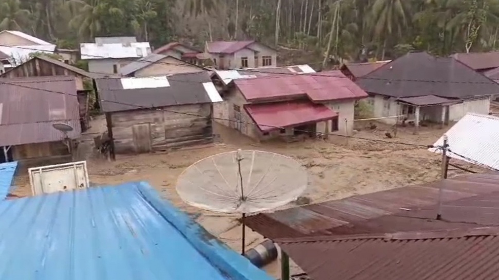 Banjir Bandang di Dua Desa, 495 Kepala Keluarga Terdampak