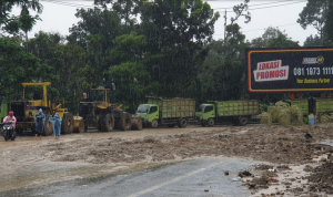 Longsor di Jalur Medan-Berastagi: Proses Pembersihan Selesai dan Segera Dibuka