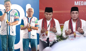 Hasil Rekapitulasi Suara Pilgub Sumut 2024 di Tapanuli Utara, Tapanuli Selatan, dan Tapanuli Tengah