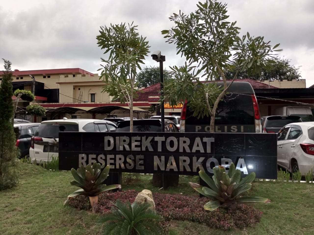 Kantor Direktorat Reserse Narkoba Polda Sumut.(Istimewa)
