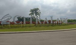 Proyek perumahan mewah dan elit dilahan PTPN II.(Istimewa).