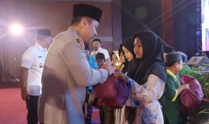 Kapolresta Deli Serdang menggelar syukuran.(Istimewa)