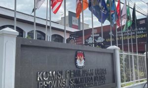 Kantor KPU Sumut.(Istimewa)
