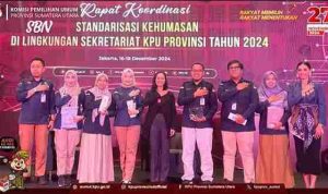KPU Sumut hadiri rakor di Jakarta.(Istimewa)