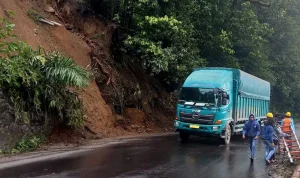 Jalur Medan-Berastagi Akan Dibuka Kembali Setelah Longsor Dibersihkan