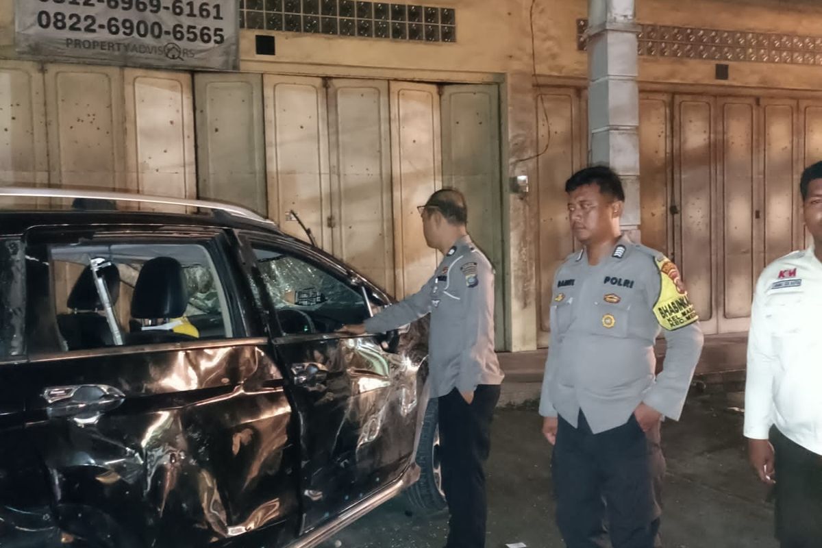 Kecelakaan di Tol Tanjung Mulia Hilir Medan, Mobil Xpander Tabrak Dua Motor dan Pejalan Kaki