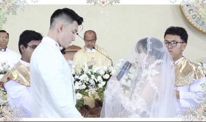 Nita Vior dan Vincent Kosasih Resmi Menikah di Gereja, Momen Sakral Disiarkan di YouTube