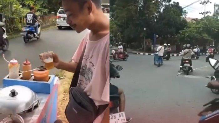 Pedagang Pentol di Maluku Dikerjai dengan Miras, Viral di Media Sosial