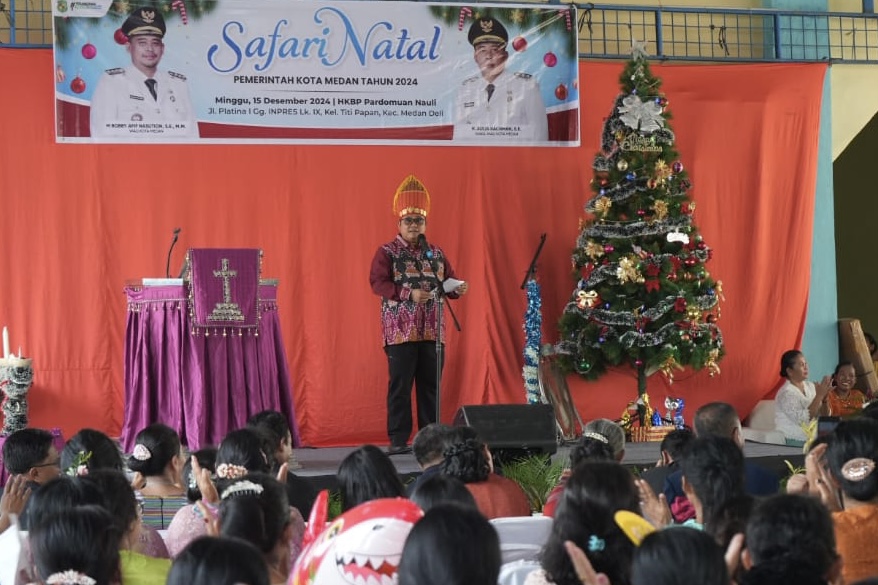 Pemkot Medan Gelar Safari Natal Bersama Warga di Masa Kepemimpinan Wali Kota Bobby Nasution