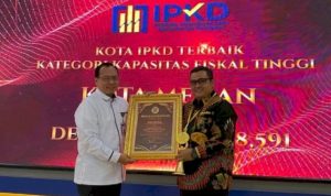 Pemkot Medan Raih Penghargaan Pengelola Keuangan Terbaik