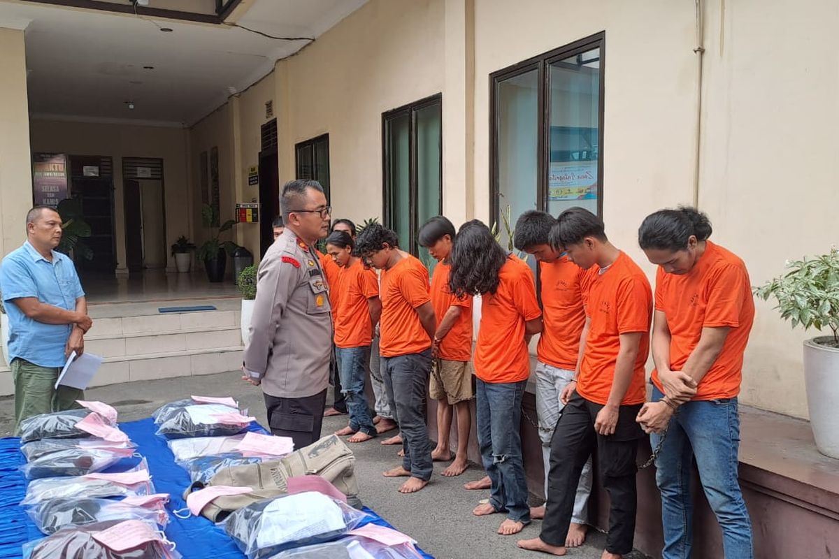 Polisi Tetapkan 13 Mahasiswa Unika Medan Sebagai Tersangka Tawuran