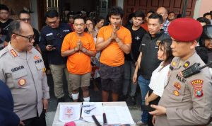 Pria Gagal Mencuri Sepeda Motor di Salon Medan Selayang Viral di Media Sosial