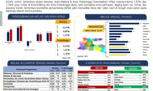 Inflasi Bulanan di Kota Malang: Dampak Kenaikan Harga Komoditas Pangan