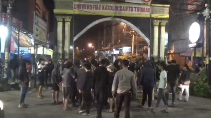 Tawuran Antar Mahasiswa Unika di Medan, Polisi Amankan 6 Orang