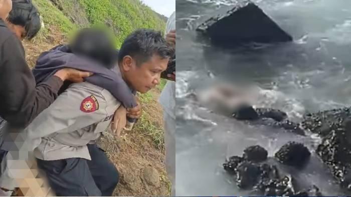 Tragis, Siswi MA Ponpes Nurul Hakim Tewas Terseret Ombak Pantai Semeti