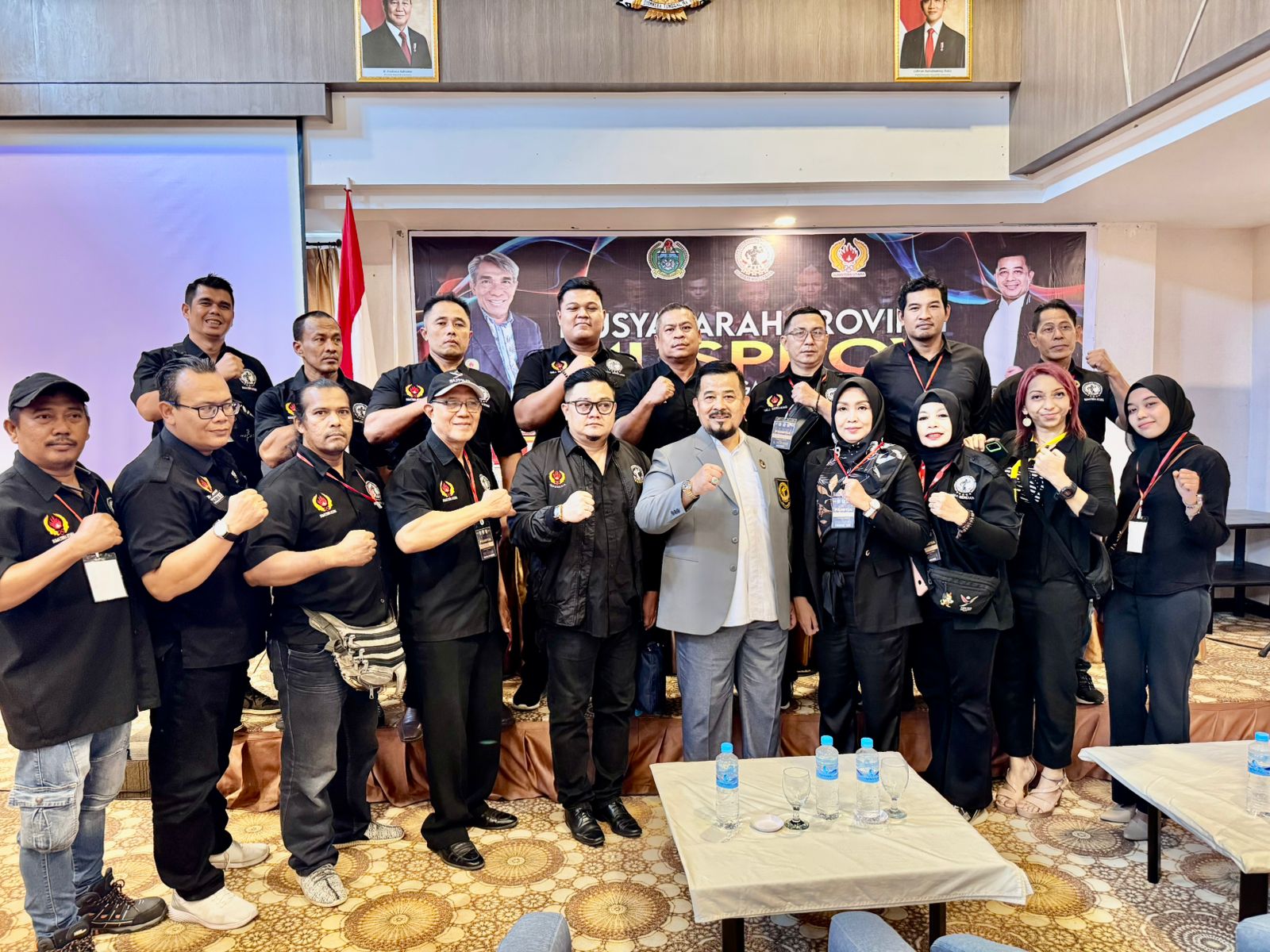 Drs. Herri Zulkarnain Hutajulu Msi Terpilih Kembali sebagai Ketua PBFI Sumut 2024-2028 Secara Aklamasi