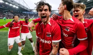 Prediksi Skor AZ Alkmaar vs Twente, Liga Eredivisie Musim 2024/2025, 22 Desember 2024