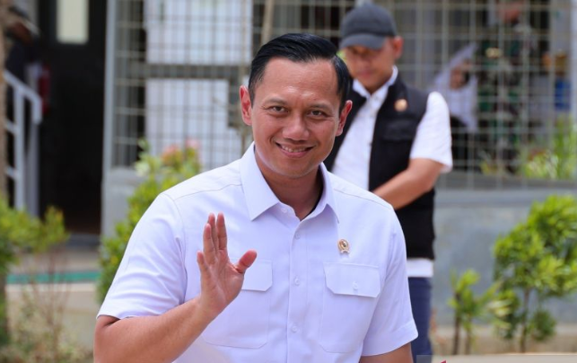 Menteri ATR BPN Agus Harimurti Yudhoyono (AHY)