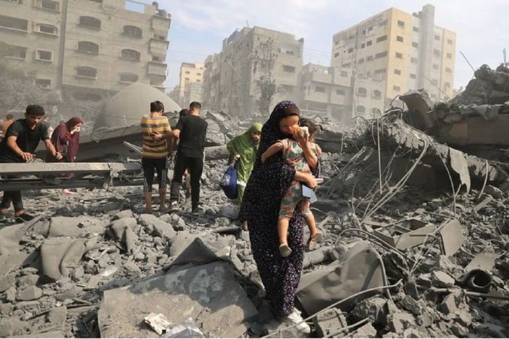 Presiden AS Donald Trump ingin gusur sementara para warga Gaza ke Yordania dan Mesir