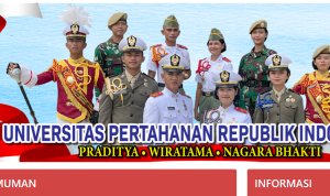Pendafatran calon mahasiswa baru program Sarjana (S1) Universitas Pertahanan RI tahun akademik 2025 2026