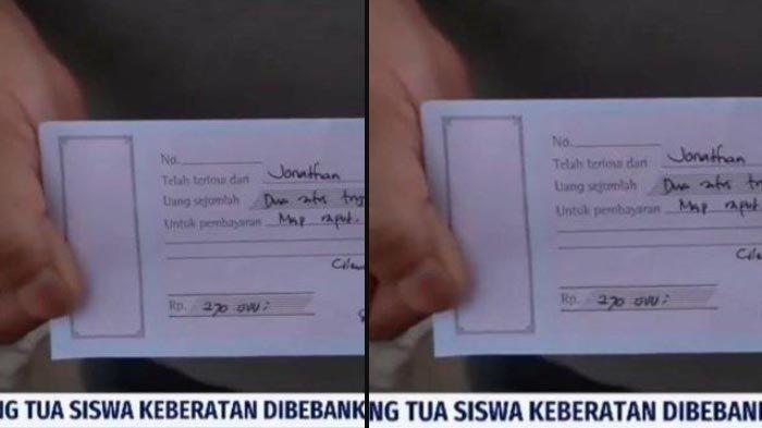 Tarikan sekolah pada siswa