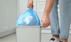 Ilustrasi tempat sampah.