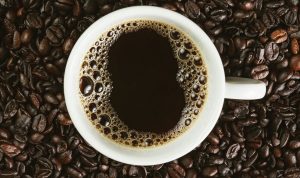 Ilustrasi kopi hitam