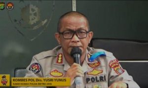 Kabid Humas Polda Metro Jaya Kombes Pol Yusri Yunus