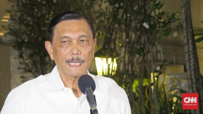 Ketua Dewan Ekonomi Nasional (DEN) Luhut Binsar Pandjaitan