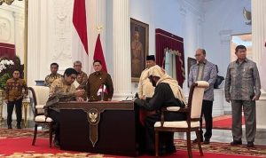 Penandatanganan MoU proyek 1 juta rumah