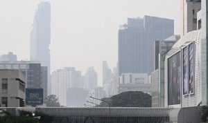 Polusi udara menyelimuti Bangkok, ibu kota Thailand