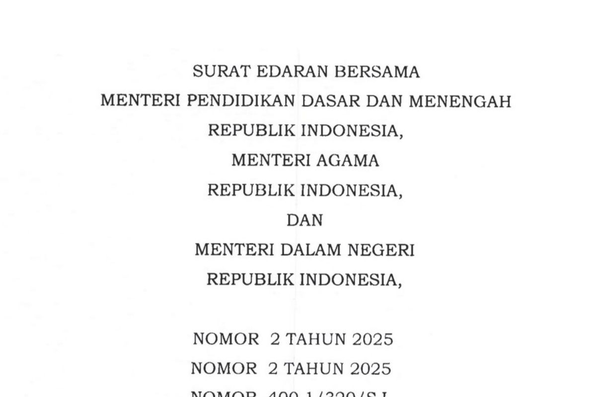 surat edaran
